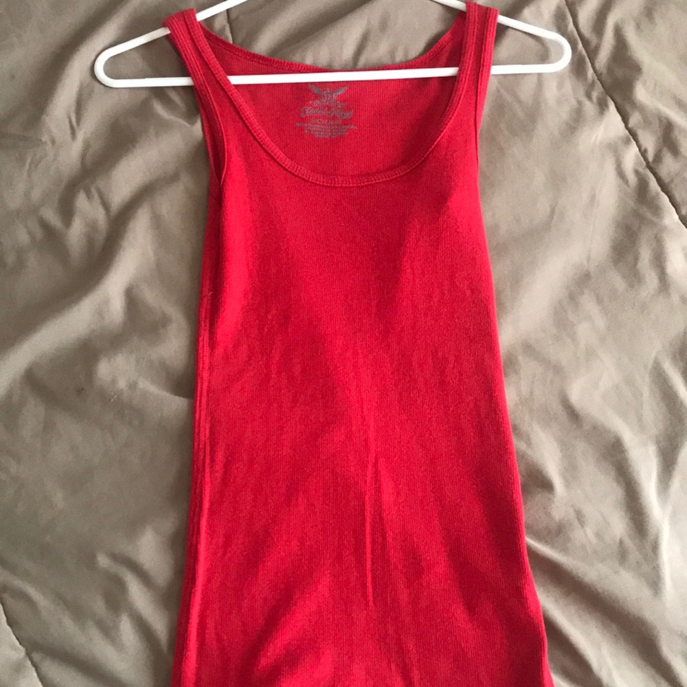 Red tank top!